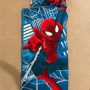 Marvel Spider-Man Sleeping Bag - Red and Blue